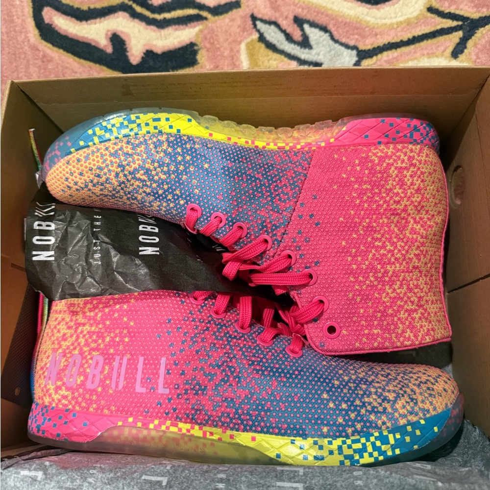 NWT NOBULL Glitch High Top Trainers W9/M7.5